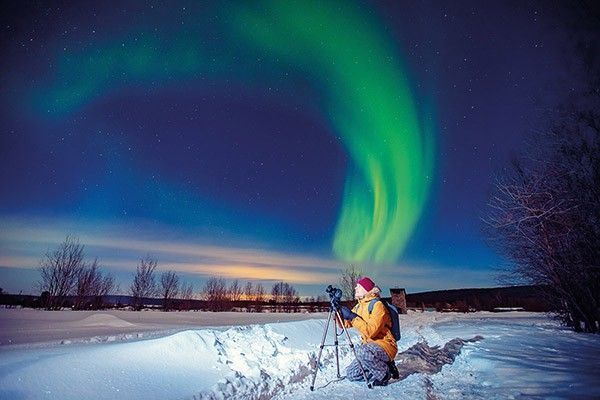 Laponia filandesa. A la caza de auroras boreales. Parilov - Shutterstock.com