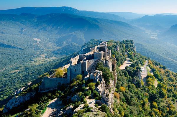 Ruta por los castillos cátaros. Castillo de Peyrepertuse.