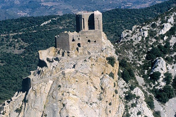 Ruta por los castillos cátaros. Castillo de Quèribus.