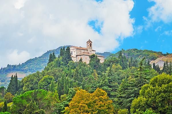 Emilia-Romaña. Santuario del Monticino.