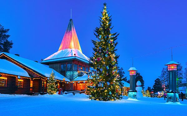 Laponia. Santa Claus Village. Rovaniemi (Finlandia). © Roman Babakin - Shutterstock.com
